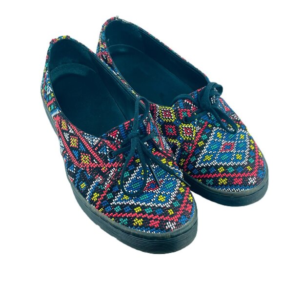 Doc Marten's Morada Shoes in Aztec Weave UK6 EU39 US L8 - Picture 1 of 10